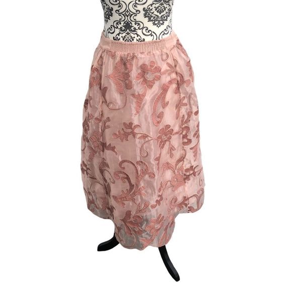 Anthropologie Maeve embroidered floral skirt Size small - Picture 7 of 10